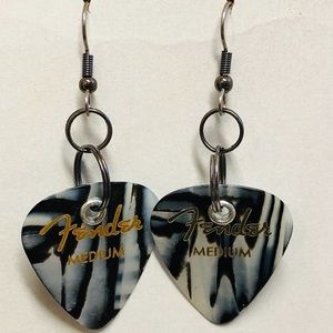 Guitar Pick Earrings by Guitar Pick Geek